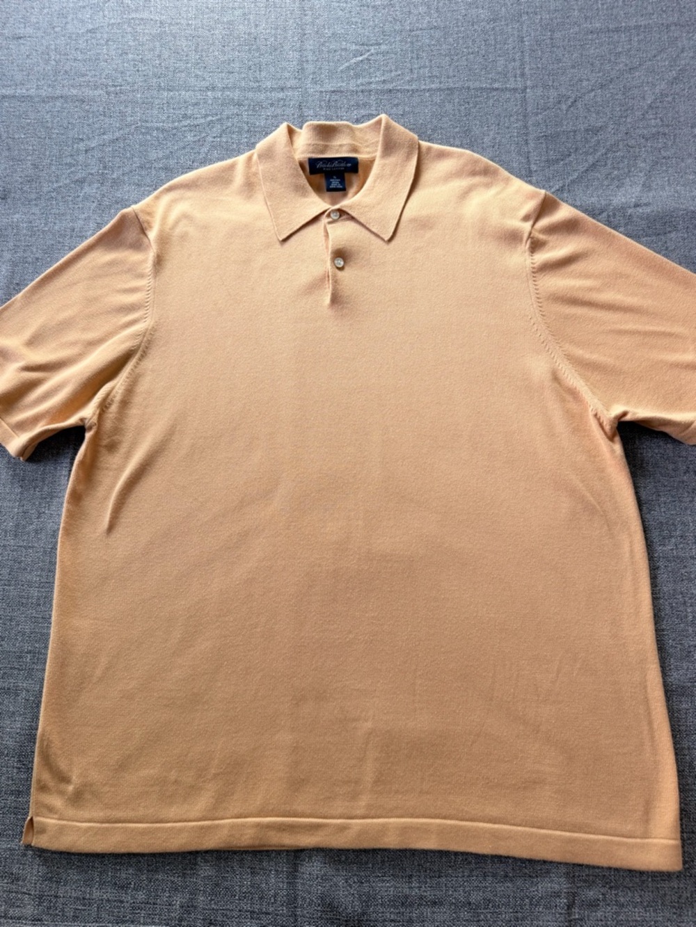 Brooks Brothers Men's Polo Shirt in Light Tan